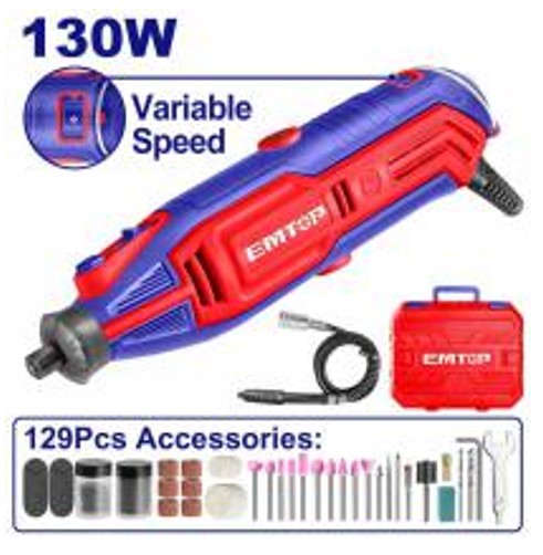 EMGK1301, Mini grinder - AC 220-240V Professional AC Powered Power Tool with Multi-Function Capability